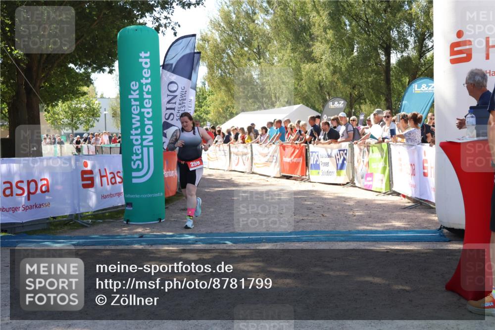 07.09.2025 - 19. Norderstedt Triathlon Zöllner http://msf.ph/oto/8781799 07.09.2025 12:57:44 Ziel 259, 898, 1231 meine-sportfotos.de