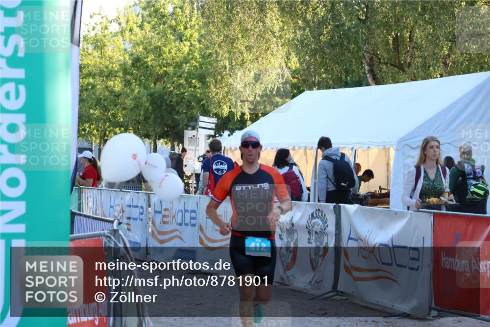 07.09.2025 - 19. Norderstedt Triathlon Zöllner http://msf.ph/oto/8781901 07.09.2025 17:44:25 Ziel 412 meine-sportfotos.de