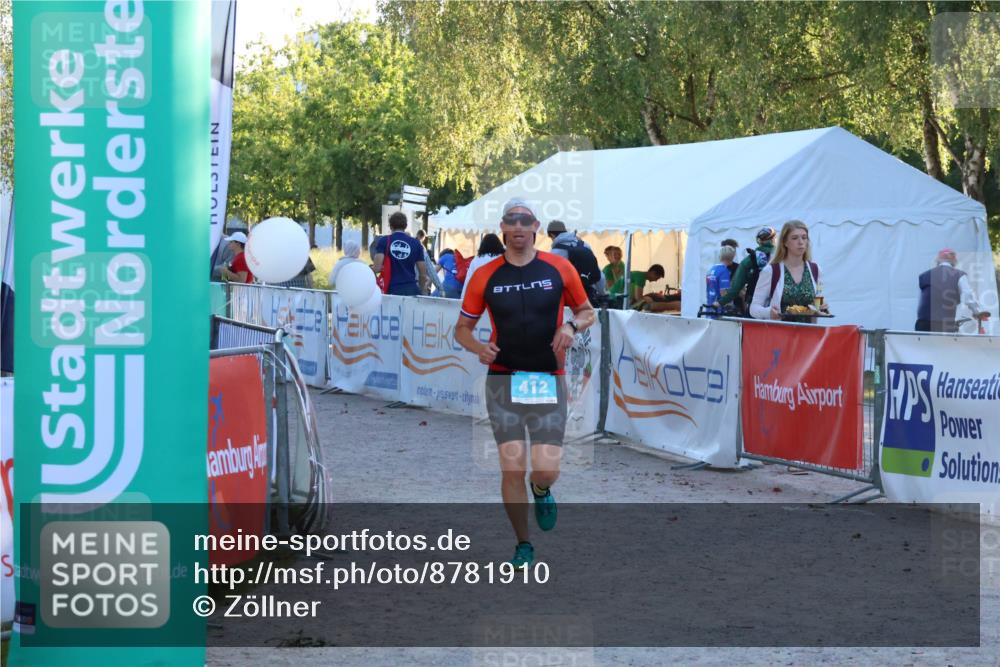 07.09.2025 - 19. Norderstedt Triathlon Zöllner http://msf.ph/oto/8781910 07.09.2025 17:44:25 Ziel 412 meine-sportfotos.de