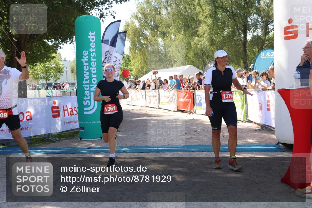 07.09.2025 - 19. Norderstedt Triathlon Zöllner http://msf.ph/oto/8781929 07.09.2025 12:57:58 Ziel 818, 1309, 1361, 1379 meine-sportfotos.de