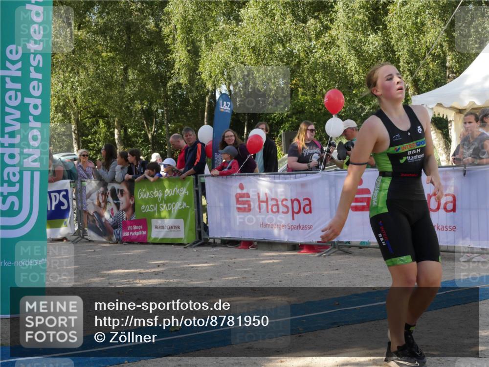 07.09.2025 - 19. Norderstedt Triathlon Zöllner http://msf.ph/oto/8781950 07.09.2025 11:00:25 Ziel 681, 683, 691 meine-sportfotos.de