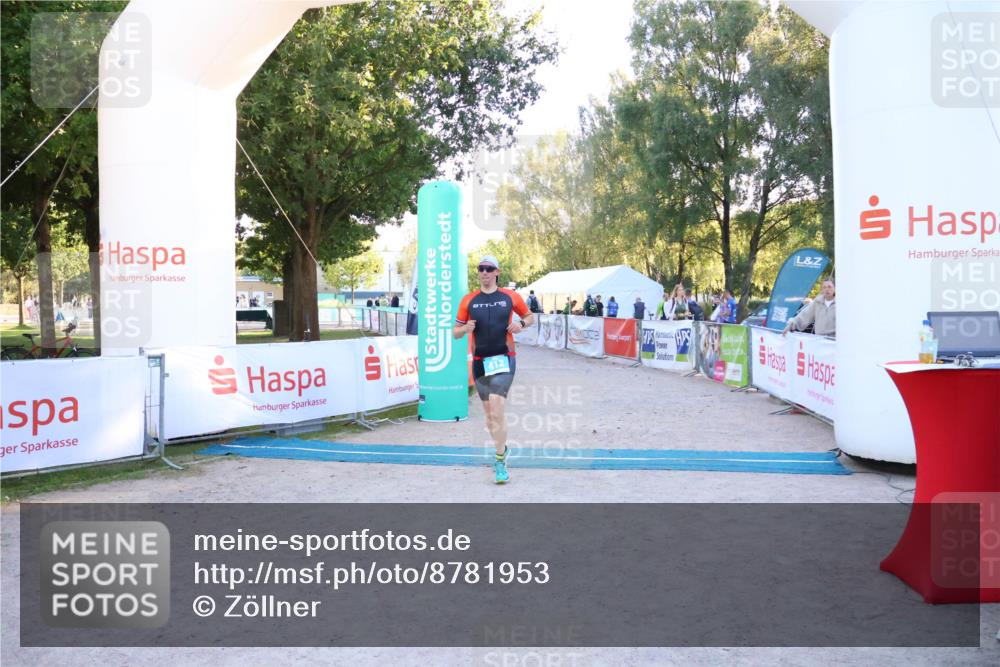 07.09.2025 - 19. Norderstedt Triathlon Zöllner http://msf.ph/oto/8781953 07.09.2025 17:44:28 Ziel 412 meine-sportfotos.de