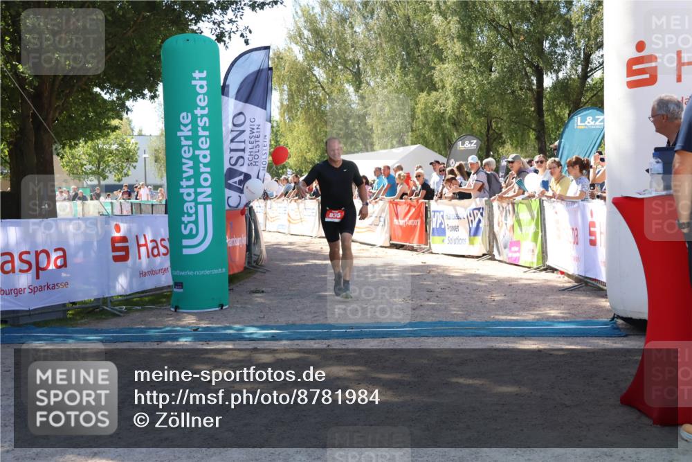 07.09.2025 - 19. Norderstedt Triathlon Zöllner http://msf.ph/oto/8781984 07.09.2025 12:58:30 Ziel 835 meine-sportfotos.de