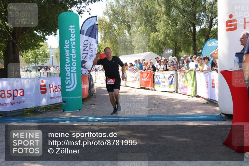 07.09.2025 - 19. Norderstedt Triathlon Zöllner http://msf.ph/oto/8781995 07.09.2025 12:58:30 Ziel 835 meine-sportfotos.de