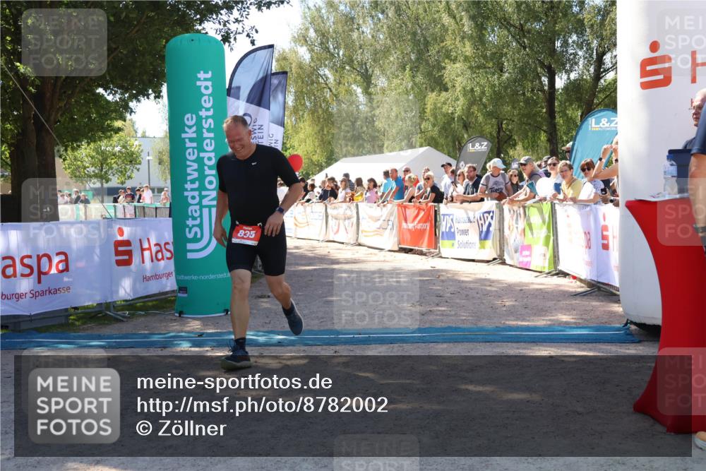 07.09.2025 - 19. Norderstedt Triathlon Zöllner http://msf.ph/oto/8782002 07.09.2025 12:58:31 Ziel 835 meine-sportfotos.de