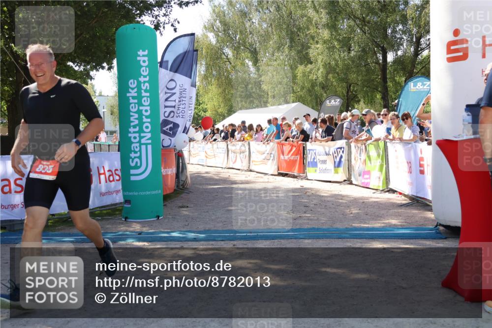 07.09.2025 - 19. Norderstedt Triathlon Zöllner http://msf.ph/oto/8782013 07.09.2025 12:58:32 Ziel 835 meine-sportfotos.de