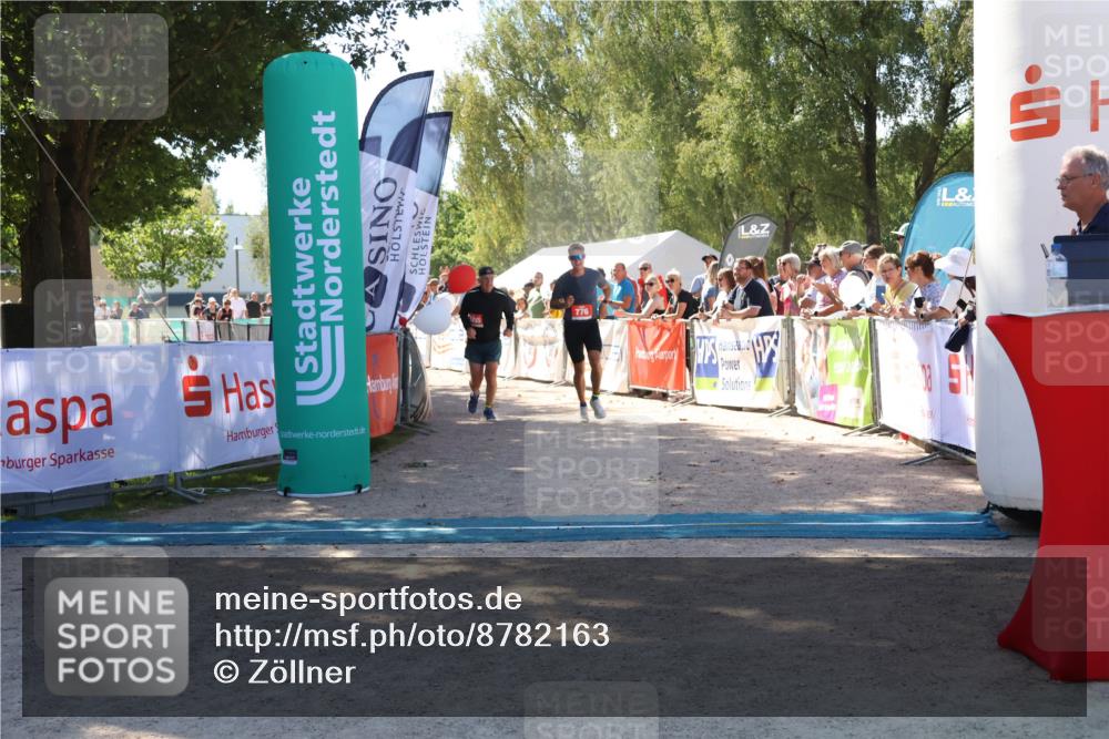 07.09.2025 - 19. Norderstedt Triathlon Zöllner http://msf.ph/oto/8782163 07.09.2025 13:00:01 Ziel 776, 1255 meine-sportfotos.de