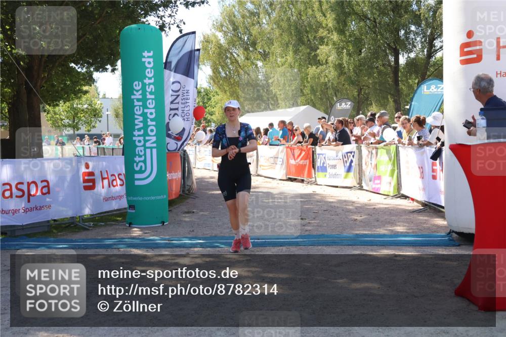 07.09.2025 - 19. Norderstedt Triathlon Zöllner http://msf.ph/oto/8782314 07.09.2025 13:00:10 Ziel 214, 1255, 1327, 1343 meine-sportfotos.de