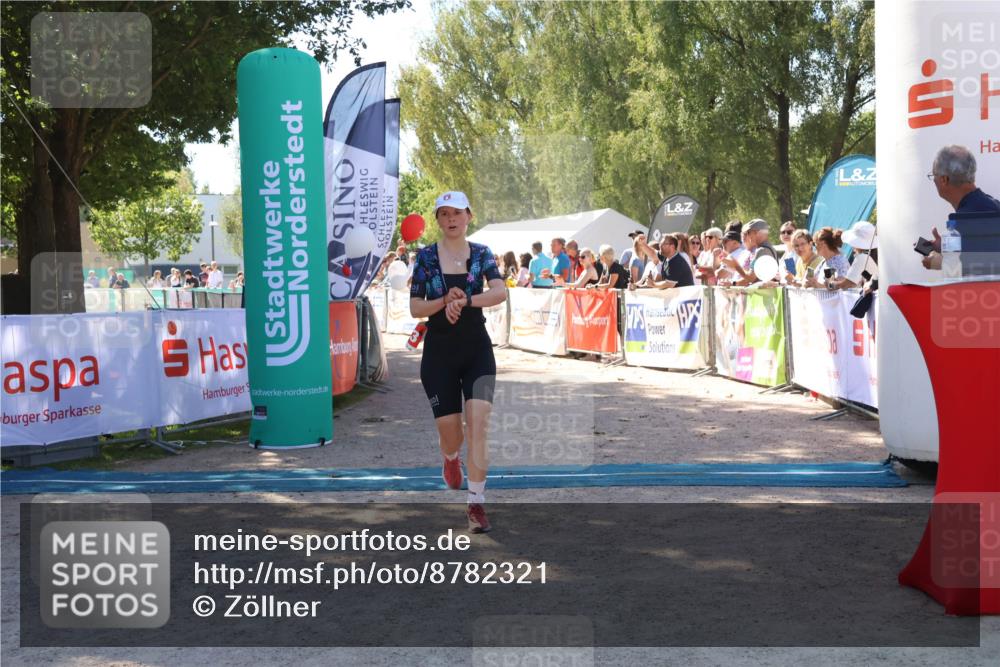 07.09.2025 - 19. Norderstedt Triathlon Zöllner http://msf.ph/oto/8782321 07.09.2025 13:00:10 Ziel 214, 1255, 1327, 1343 meine-sportfotos.de