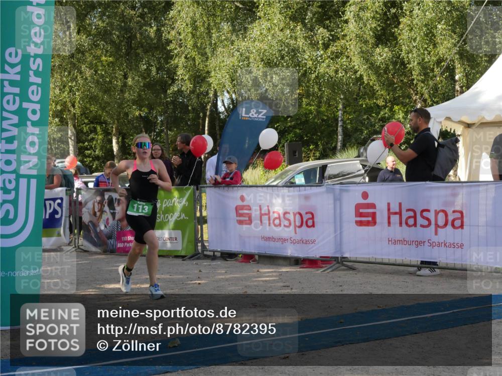 07.09.2025 - 19. Norderstedt Triathlon Zöllner http://msf.ph/oto/8782395 07.09.2025 11:03:55 Ziel 113 meine-sportfotos.de