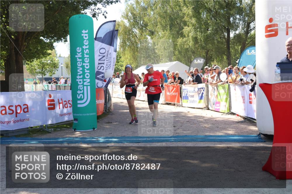 07.09.2025 - 19. Norderstedt Triathlon Zöllner http://msf.ph/oto/8782487 07.09.2025 13:00:30 Ziel 146, 830, 1370 meine-sportfotos.de