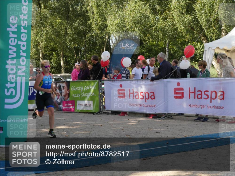 07.09.2025 - 19. Norderstedt Triathlon Zöllner http://msf.ph/oto/8782517 07.09.2025 11:05:11 Ziel 80, 100, 641 meine-sportfotos.de