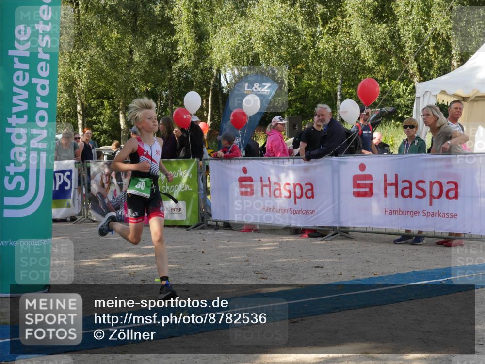 07.09.2025 - 19. Norderstedt Triathlon Zöllner http://msf.ph/oto/8782536 07.09.2025 11:05:14 Ziel 80, 100, 641 meine-sportfotos.de