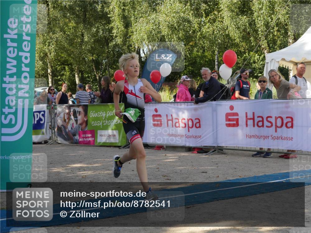 07.09.2025 - 19. Norderstedt Triathlon Zöllner http://msf.ph/oto/8782541 07.09.2025 11:05:14 Ziel 80, 100, 641 meine-sportfotos.de