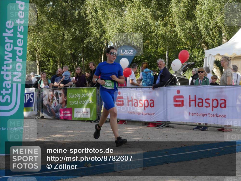 07.09.2025 - 19. Norderstedt Triathlon Zöllner http://msf.ph/oto/8782607 07.09.2025 11:05:58 Ziel 665 meine-sportfotos.de