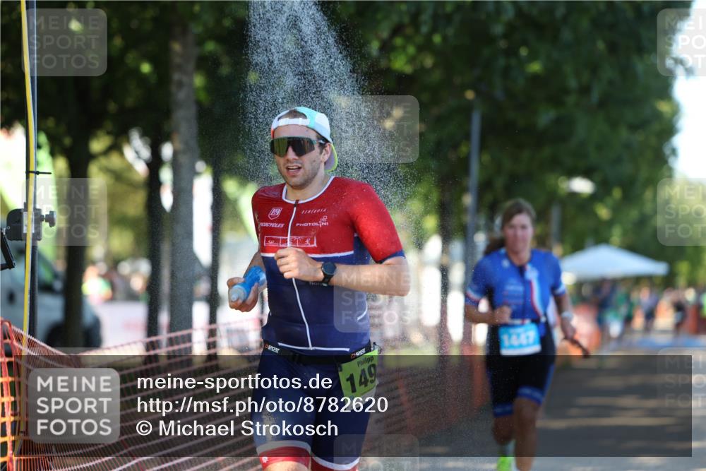 07.09.2025 - 19. Norderstedt Triathlon Michael Strokosch http://msf.ph/oto/8782620 07.09.2025 16:10:21 Laufen 1447 meine-sportfotos.de