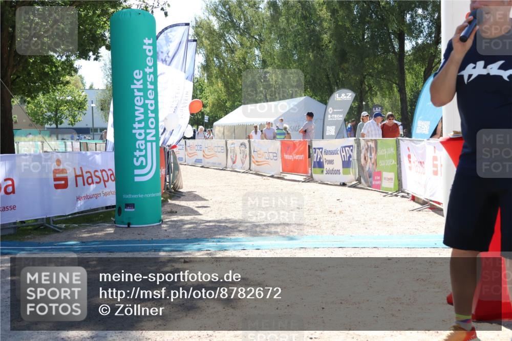 07.09.2025 - 19. Norderstedt Triathlon Zöllner http://msf.ph/oto/8782672 07.09.2025 14:19:33 Ziel  meine-sportfotos.de