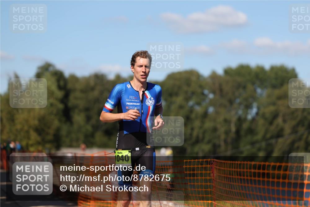 07.09.2025 - 19. Norderstedt Triathlon Michael Strokosch http://msf.ph/oto/8782675 07.09.2025 15:14:35 Laufen 1017, 1040 meine-sportfotos.de