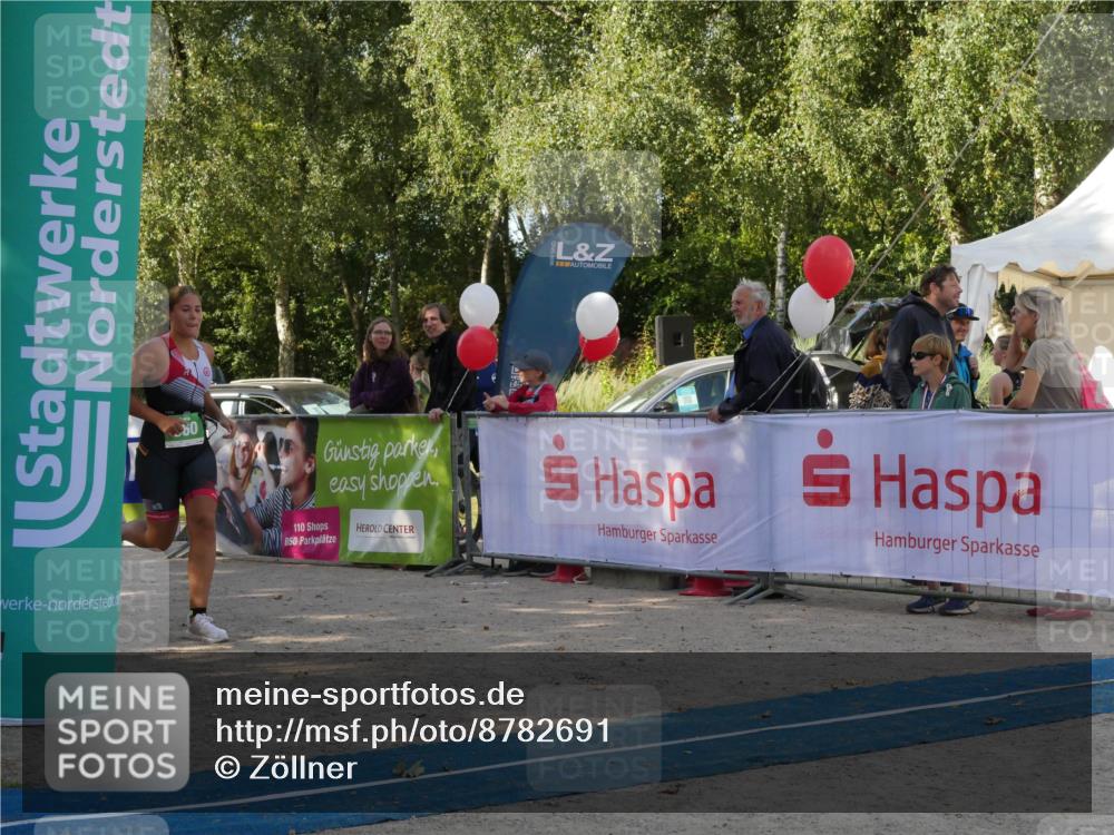 07.09.2025 - 19. Norderstedt Triathlon Zöllner http://msf.ph/oto/8782691 07.09.2025 11:07:43 Ziel 660 meine-sportfotos.de