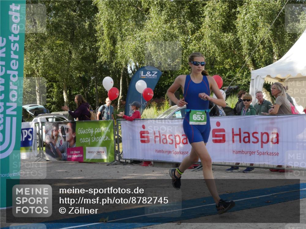 07.09.2025 - 19. Norderstedt Triathlon Zöllner http://msf.ph/oto/8782745 07.09.2025 11:08:58 Ziel 78, 653 meine-sportfotos.de
