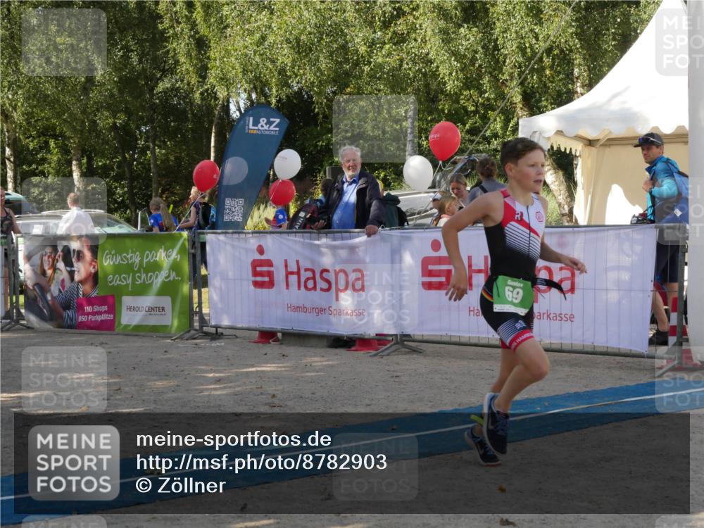07.09.2025 - 19. Norderstedt Triathlon Zöllner http://msf.ph/oto/8782903 07.09.2025 11:14:31 Ziel 69 meine-sportfotos.de