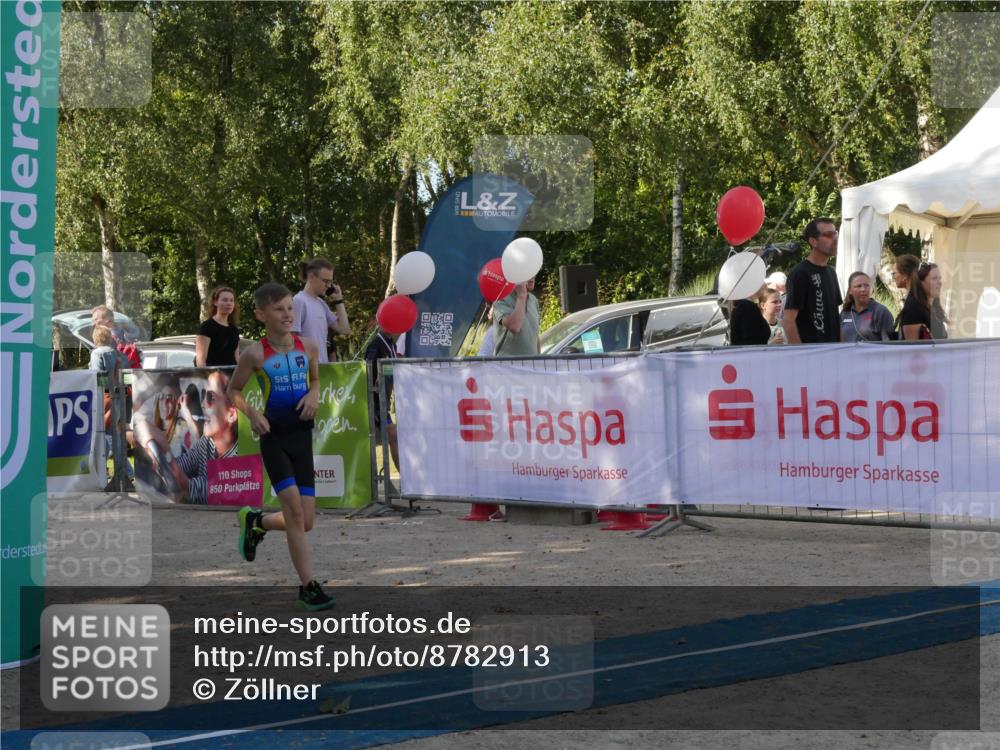 07.09.2025 - 19. Norderstedt Triathlon Zöllner http://msf.ph/oto/8782913 07.09.2025 11:15:41 Ziel 98 meine-sportfotos.de