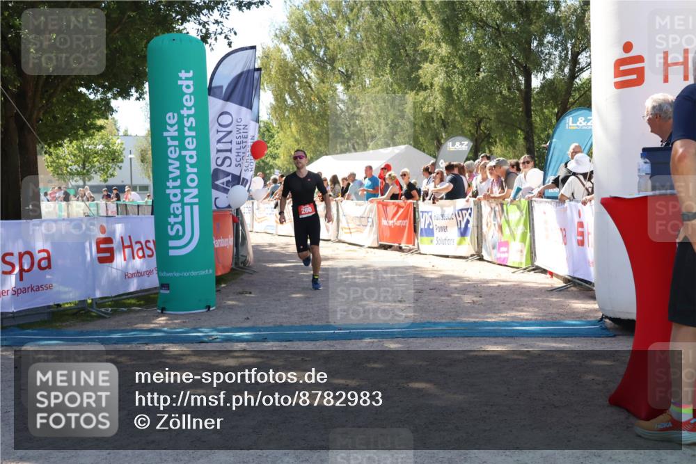 07.09.2025 - 19. Norderstedt Triathlon Zöllner http://msf.ph/oto/8782983 07.09.2025 13:02:53 Ziel 260 meine-sportfotos.de