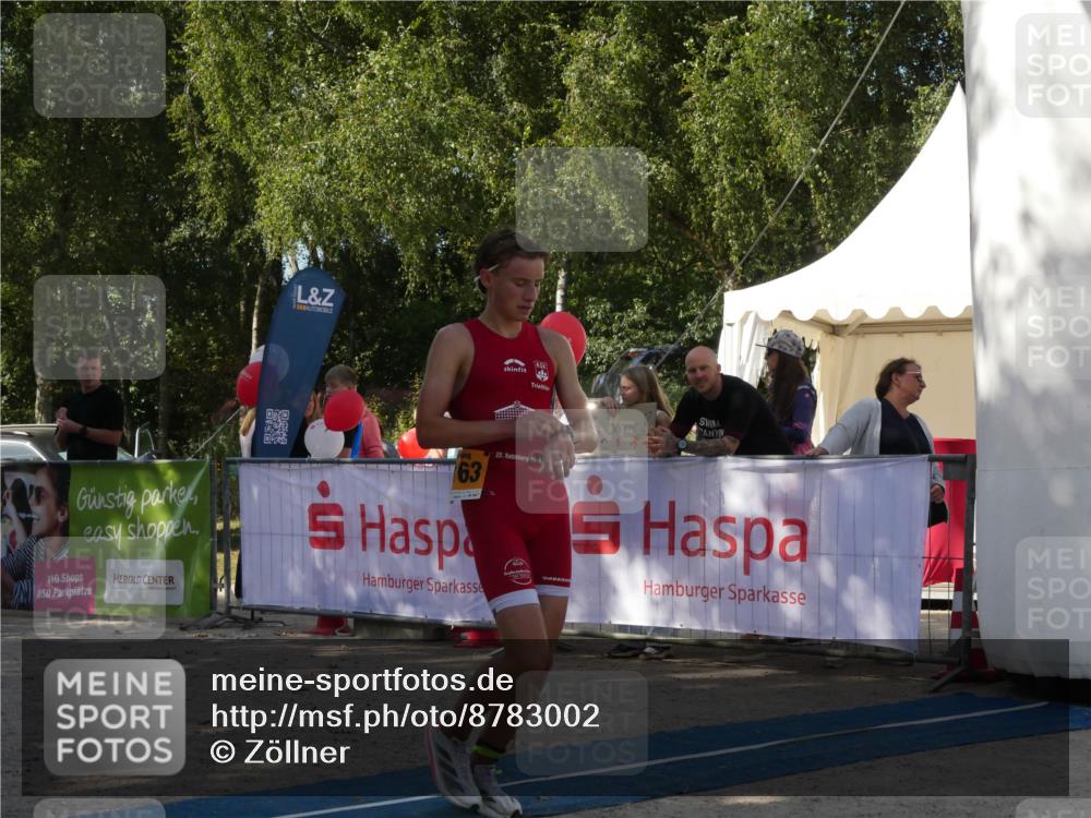 07.09.2025 - 19. Norderstedt Triathlon Zöllner http://msf.ph/oto/8783002 07.09.2025 11:45:06 Ziel 1163 meine-sportfotos.de