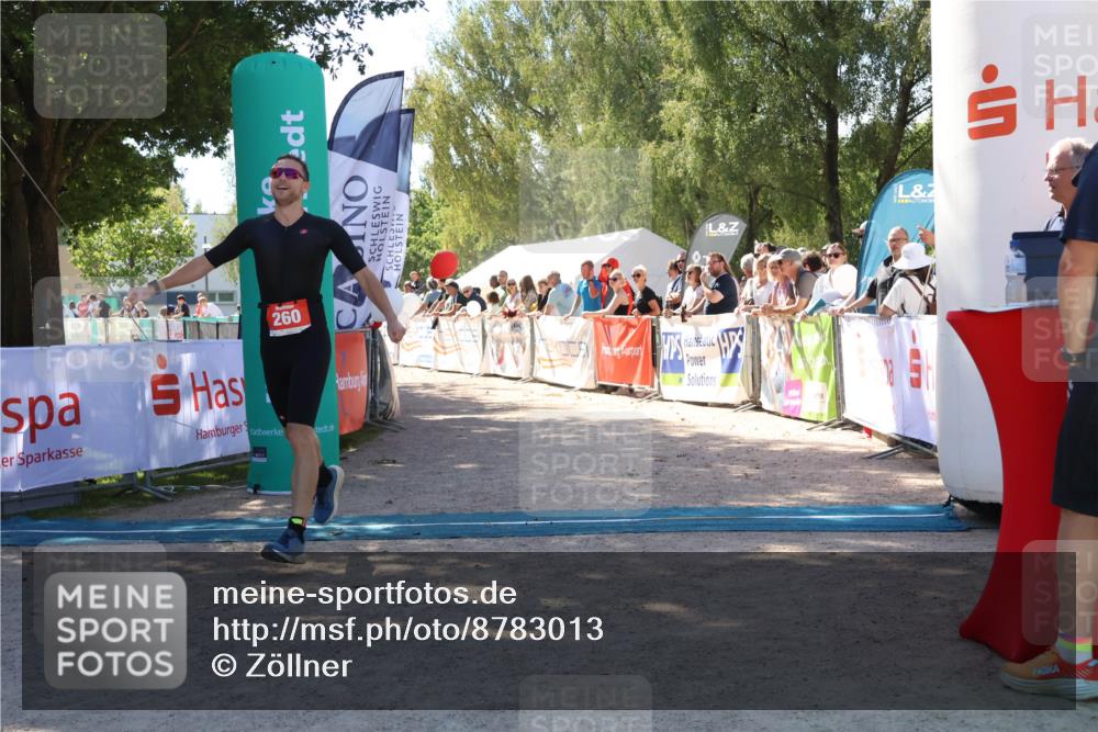 07.09.2025 - 19. Norderstedt Triathlon Zöllner http://msf.ph/oto/8783013 07.09.2025 13:02:54 Ziel 260 meine-sportfotos.de