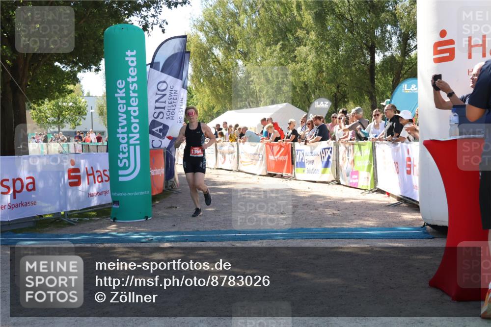 07.09.2025 - 19. Norderstedt Triathlon Zöllner http://msf.ph/oto/8783026 07.09.2025 13:03:21 Ziel 1364 meine-sportfotos.de
