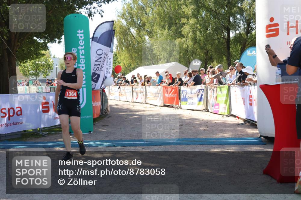 07.09.2025 - 19. Norderstedt Triathlon Zöllner http://msf.ph/oto/8783058 07.09.2025 13:03:23 Ziel 1364 meine-sportfotos.de