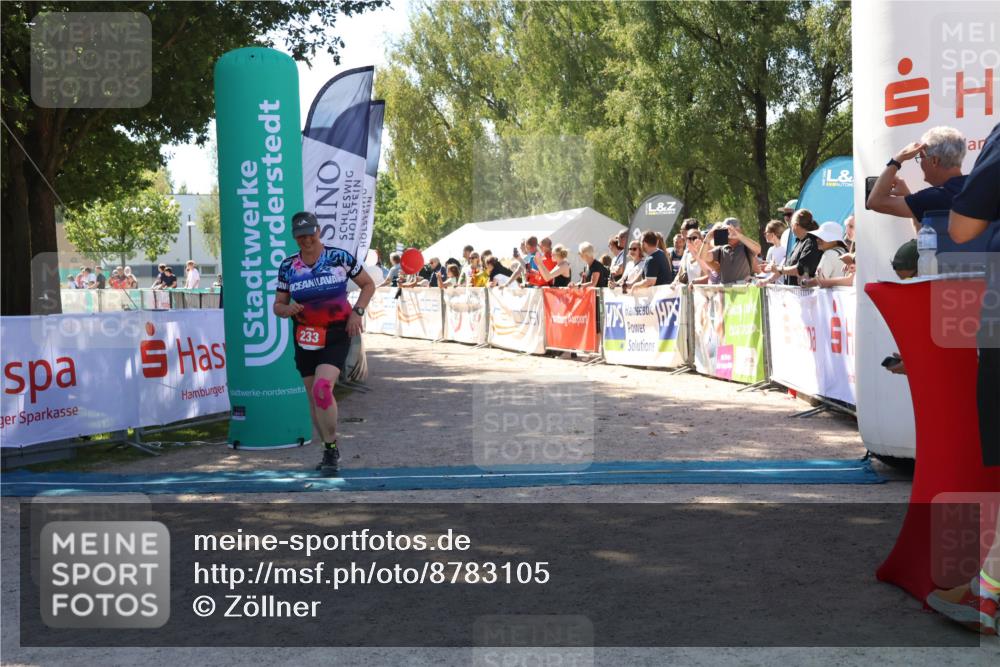 07.09.2025 - 19. Norderstedt Triathlon Zöllner http://msf.ph/oto/8783105 07.09.2025 13:03:42 Ziel 233, 721, 1251 meine-sportfotos.de
