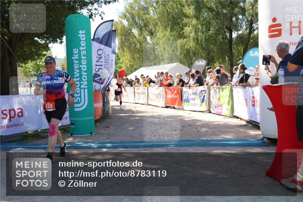 07.09.2025 - 19. Norderstedt Triathlon Zöllner http://msf.ph/oto/8783119 07.09.2025 13:03:43 Ziel 233, 721, 1251 meine-sportfotos.de
