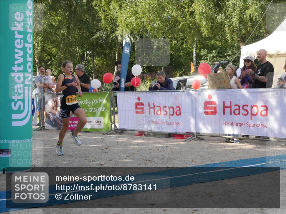 07.09.2025 - 19. Norderstedt Triathlon Zöllner http://msf.ph/oto/8783141 07.09.2025 11:50:14 Ziel 1160 meine-sportfotos.de