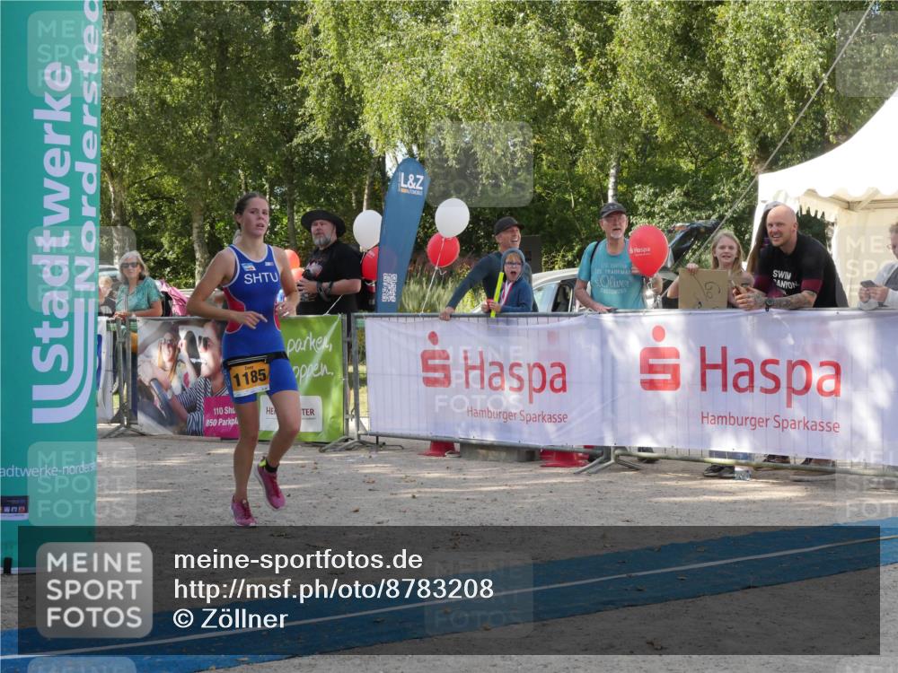 07.09.2025 - 19. Norderstedt Triathlon Zöllner http://msf.ph/oto/8783208 07.09.2025 11:51:07 Ziel 225, 1185, 1335 meine-sportfotos.de