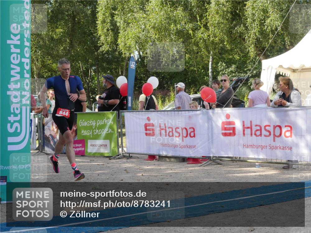 07.09.2025 - 19. Norderstedt Triathlon Zöllner http://msf.ph/oto/8783241 07.09.2025 11:52:05 Ziel 844 meine-sportfotos.de