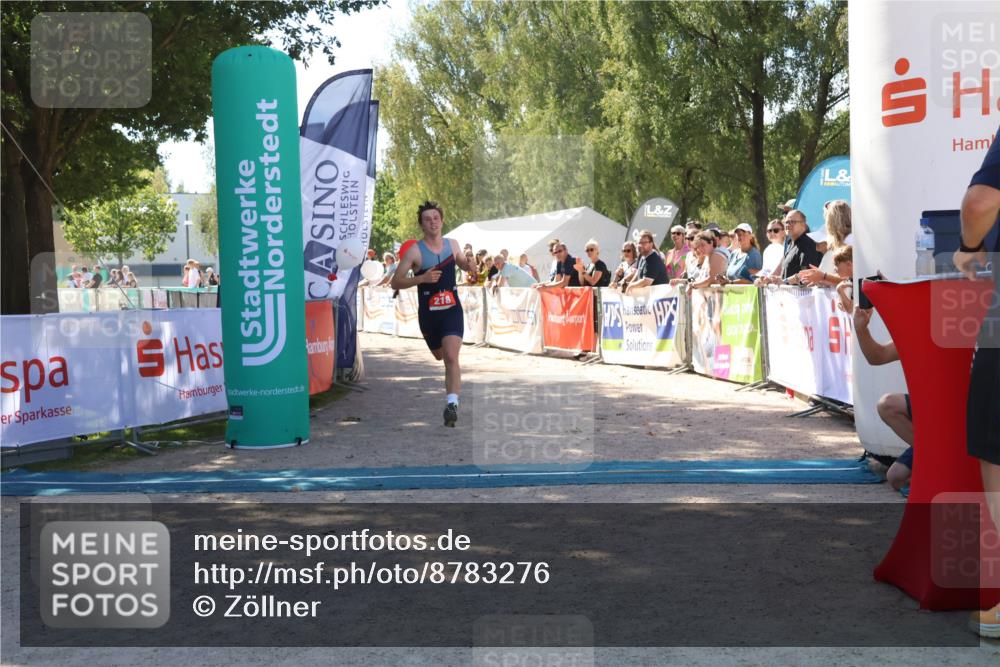 07.09.2025 - 19. Norderstedt Triathlon Zöllner http://msf.ph/oto/8783276 07.09.2025 13:04:09 Ziel 218 meine-sportfotos.de