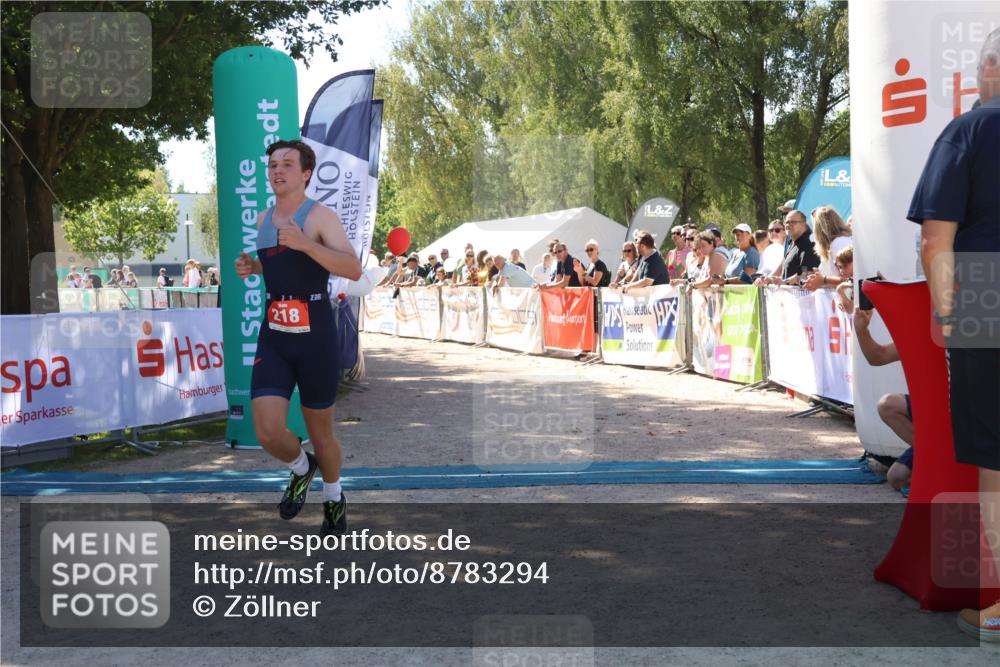 07.09.2025 - 19. Norderstedt Triathlon Zöllner http://msf.ph/oto/8783294 07.09.2025 13:04:10 Ziel 218 meine-sportfotos.de