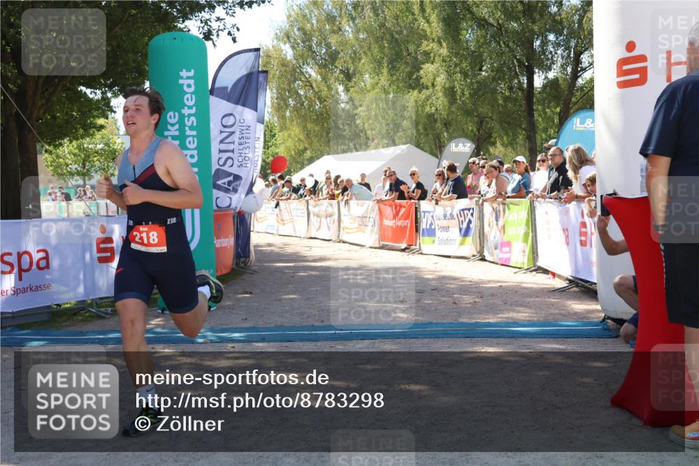 07.09.2025 - 19. Norderstedt Triathlon Zöllner http://msf.ph/oto/8783298 07.09.2025 13:04:10 Ziel 218 meine-sportfotos.de