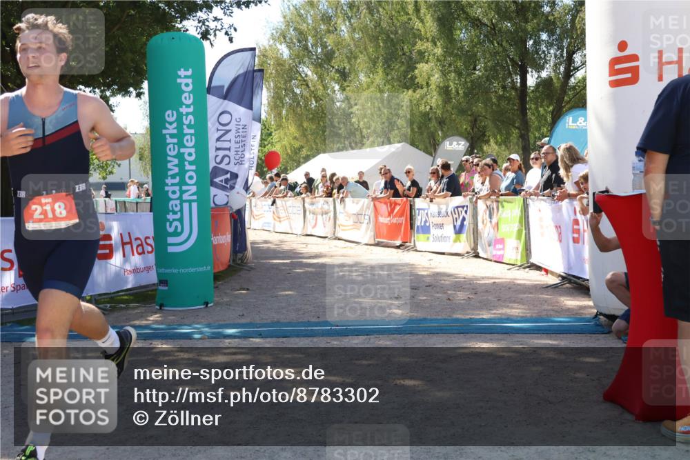 07.09.2025 - 19. Norderstedt Triathlon Zöllner http://msf.ph/oto/8783302 07.09.2025 13:04:10 Ziel 218 meine-sportfotos.de