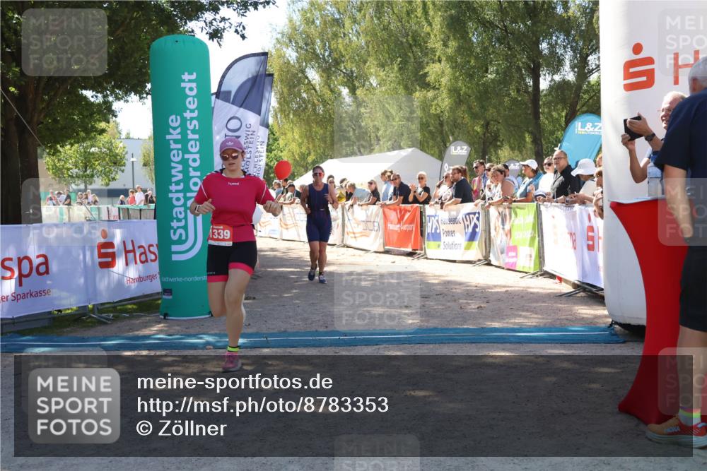 07.09.2025 - 19. Norderstedt Triathlon Zöllner http://msf.ph/oto/8783353 07.09.2025 13:04:31 Ziel 216, 1339 meine-sportfotos.de