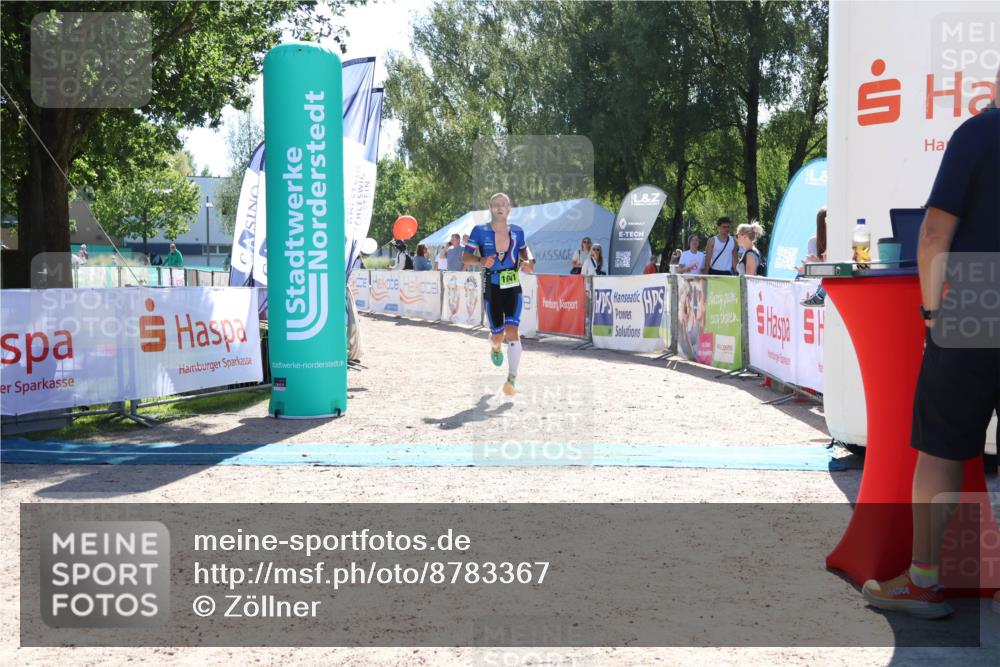 07.09.2025 - 19. Norderstedt Triathlon Zöllner http://msf.ph/oto/8783367 07.09.2025 15:11:36 Ziel 1041 meine-sportfotos.de