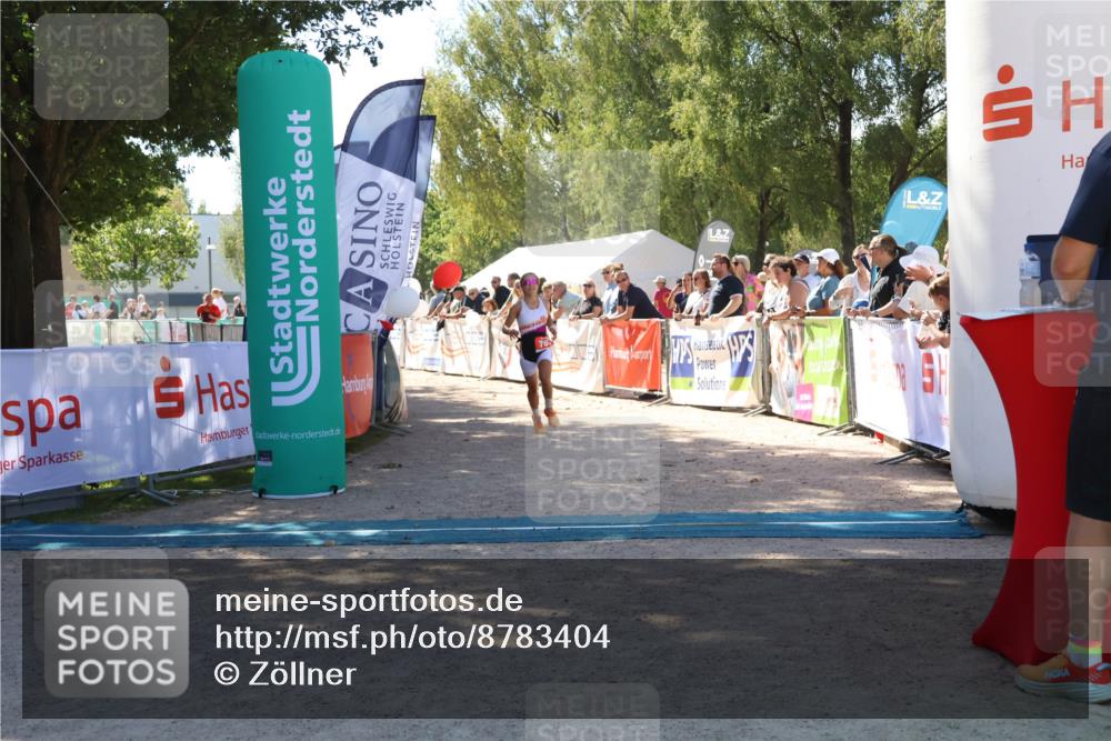 07.09.2025 - 19. Norderstedt Triathlon Zöllner http://msf.ph/oto/8783404 07.09.2025 13:04:52 Ziel  meine-sportfotos.de
