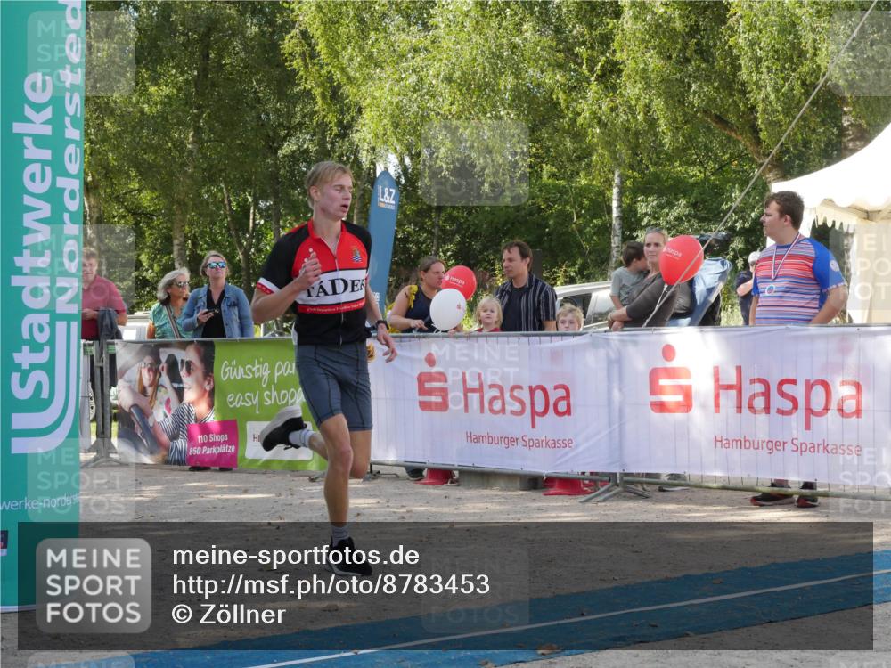 07.09.2025 - 19. Norderstedt Triathlon Zöllner http://msf.ph/oto/8783453 07.09.2025 11:55:48 Ziel 1173, 1202 meine-sportfotos.de