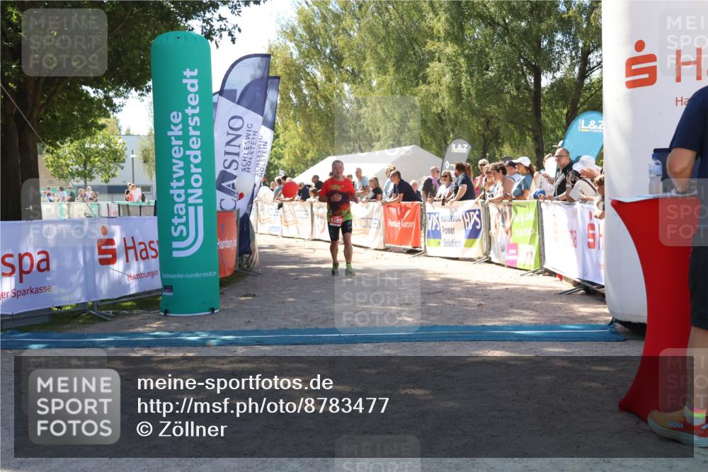 07.09.2025 - 19. Norderstedt Triathlon Zöllner http://msf.ph/oto/8783477 07.09.2025 13:05:00 Ziel 1307 meine-sportfotos.de