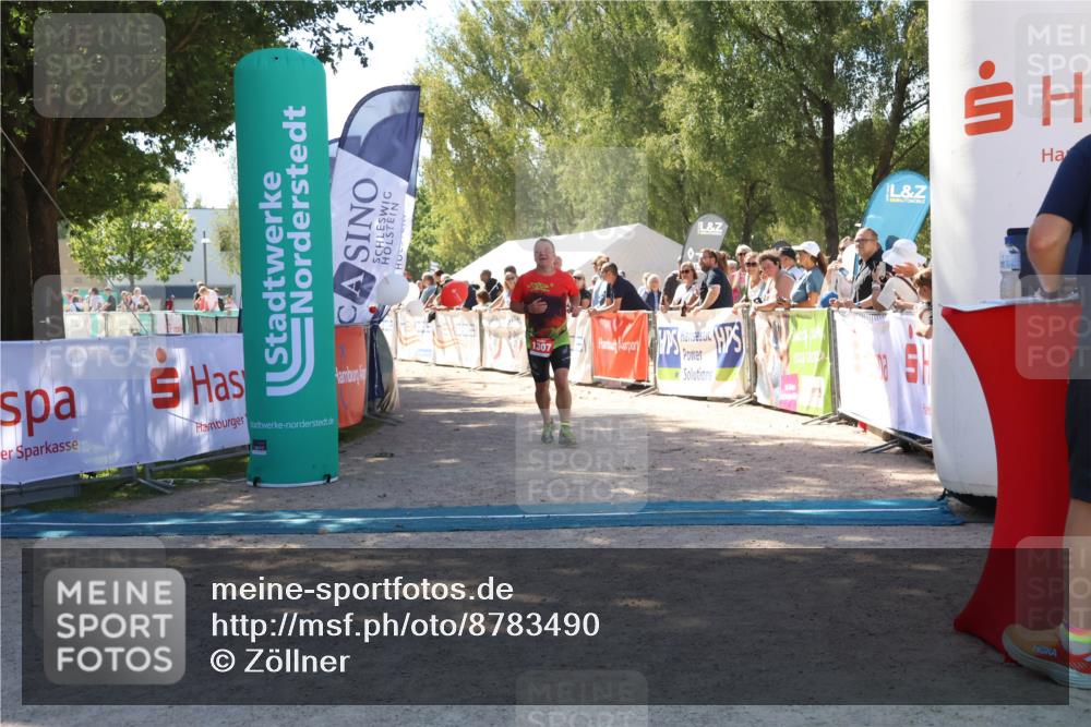 07.09.2025 - 19. Norderstedt Triathlon Zöllner http://msf.ph/oto/8783490 07.09.2025 13:05:00 Ziel 1307 meine-sportfotos.de