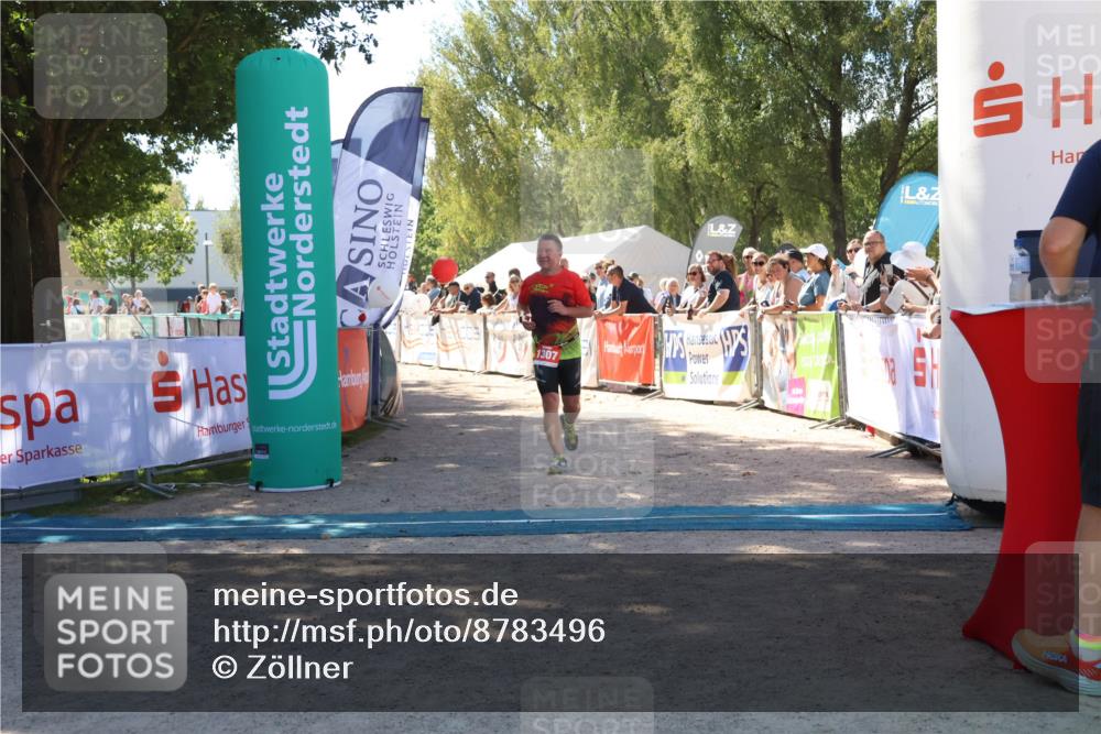 07.09.2025 - 19. Norderstedt Triathlon Zöllner http://msf.ph/oto/8783496 07.09.2025 13:05:01 Ziel 1307 meine-sportfotos.de