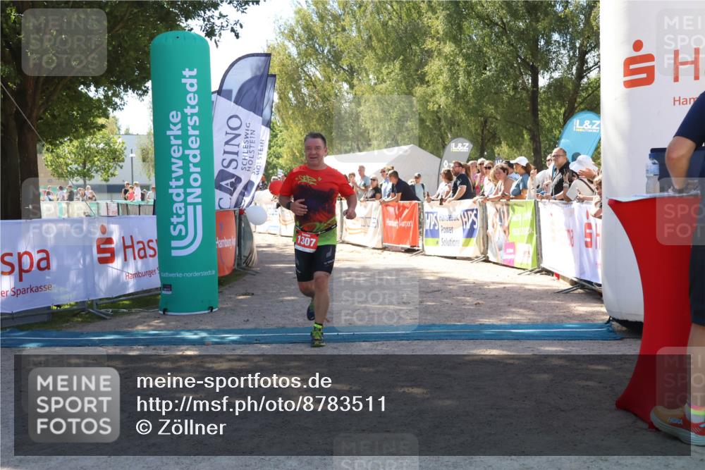 07.09.2025 - 19. Norderstedt Triathlon Zöllner http://msf.ph/oto/8783511 07.09.2025 13:05:02 Ziel 1307 meine-sportfotos.de