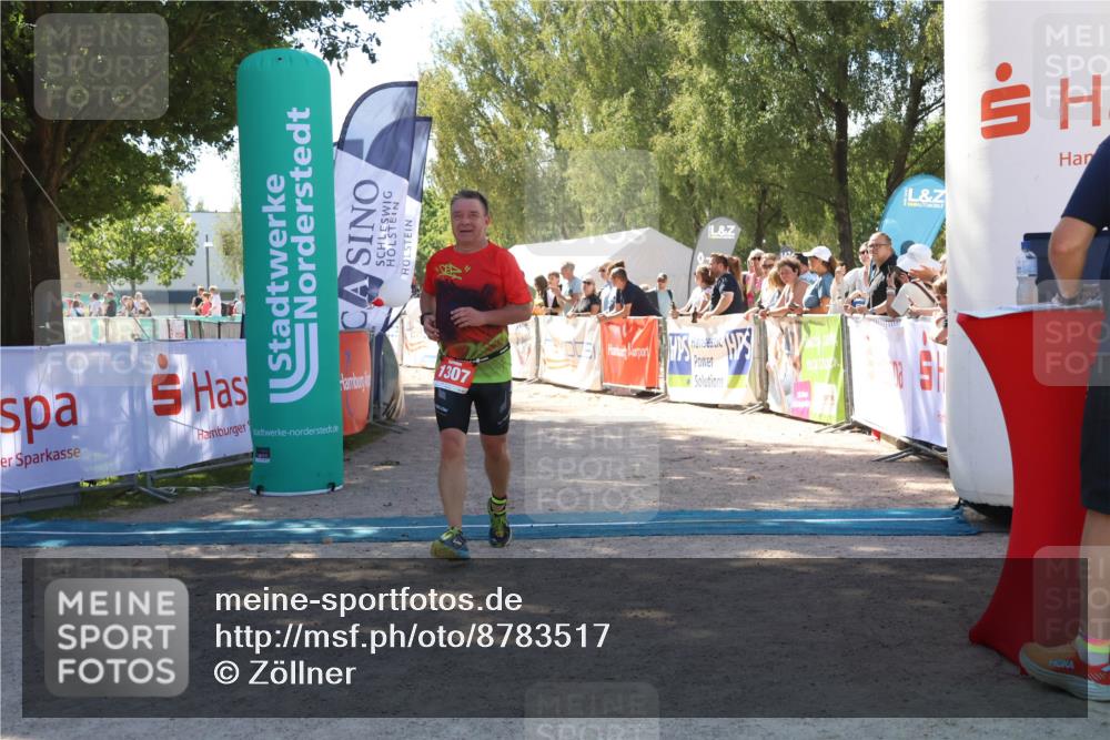 07.09.2025 - 19. Norderstedt Triathlon Zöllner http://msf.ph/oto/8783517 07.09.2025 13:05:02 Ziel 1307 meine-sportfotos.de