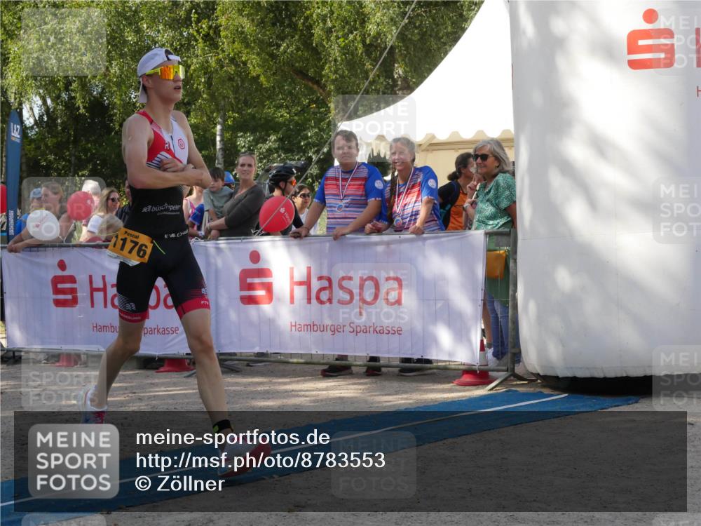 07.09.2025 - 19. Norderstedt Triathlon Zöllner http://msf.ph/oto/8783553 07.09.2025 11:57:31 Ziel 1176 meine-sportfotos.de